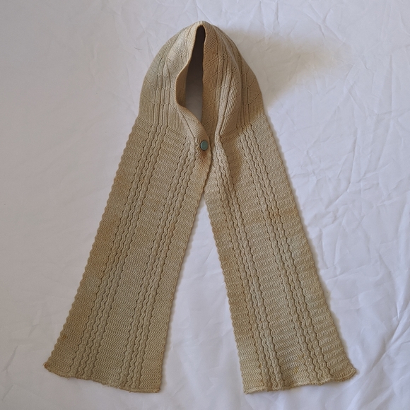 Vintage Other - Antique vintage knit men's neck scarf or ascot
